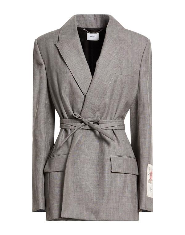 アーデム レディース アウター ジャケット・ブルゾン ERDEM テーラードジャケット Gray グレー 119,400円