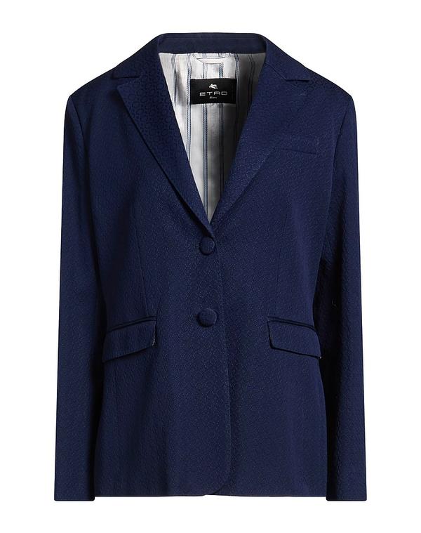 エトロ レディース アウター ジャケット・ブルゾン ETRO テーラードジャケット Navy ネイビー
