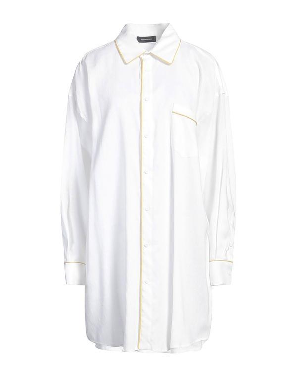ファビアナ フィリッピ レディース トップス シャツ FABIANA FILIPPI リネンシャツ White ホワイト 93,940円