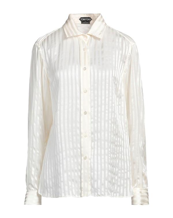 トム・フォード レディース トップス シャツ TOM FORD ストライプ柄シャツ White ホワイト