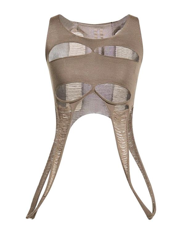 リックオウエンス レディース トップス シャツ RICK OWENS トップス Taupe トープ