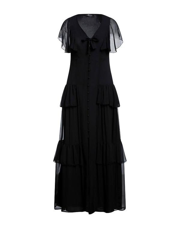 ブルマリン レディース トップス ワンピース BLUMARINE ロングワンピース・ドレス Black ブラック