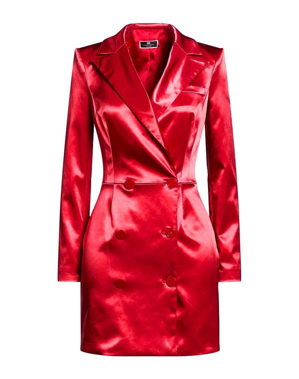 エリザベッタフランキ レディース トップス ワンピース ELISABETTA FRANCHI パーティドレス Red レッド