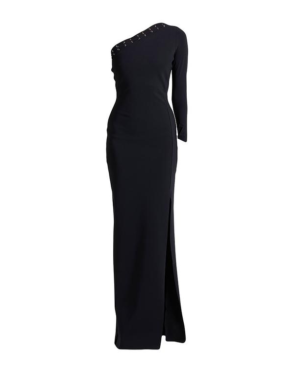 チアラ ボニ プティ ローブ レディース トップス ワンピース CHIARA BONI LA PETITE ROBE ロングワンピース・ドレス Black ブラック