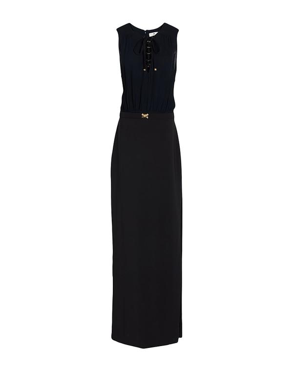 エリザベッタフランキ レディース トップス ワンピース ELISABETTA FRANCHI パーティ向けドレス＆ワンピース Black ブラック