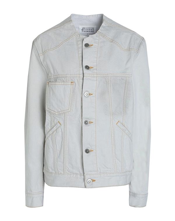 マルタンマルジェラ レディース アウター 上衣・上衣 MAISON MARGIELA ジーンズ上衣 Blue 青色