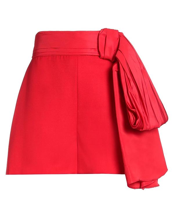 マックイーン レディース ボトムス ハーフパンツ・ショーツ MCQUEEN ショートパンツ＆バミューダパンツ Red レッド