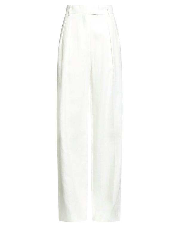 ザ ロウ レディース ボトムス カジュアルパンツ THE ROW ワイドパンツ Off White オフホワイト