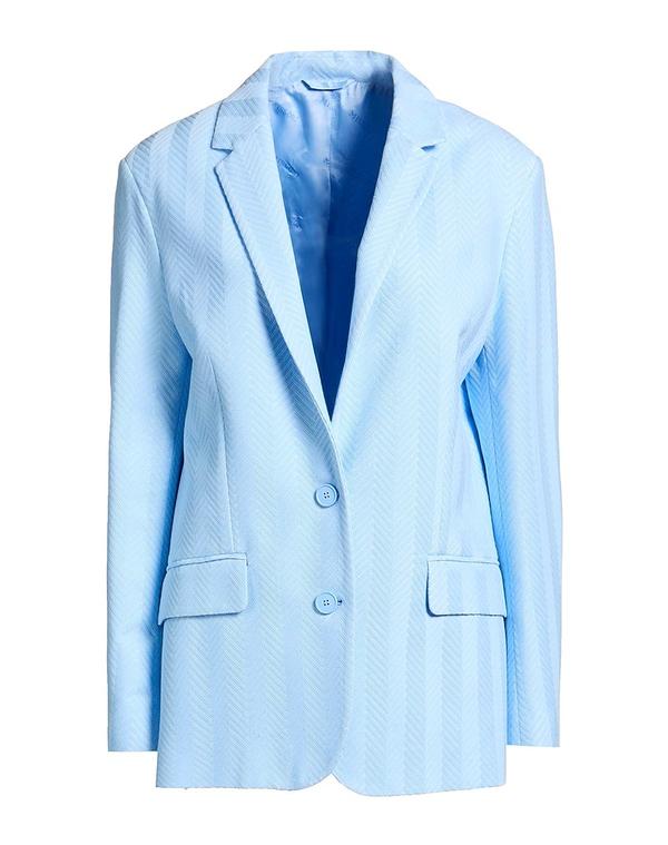 ミッソーニ レディース アウター ジャケット・ブルゾン MISSONI テーラードジャケット Sky Blue ブルー