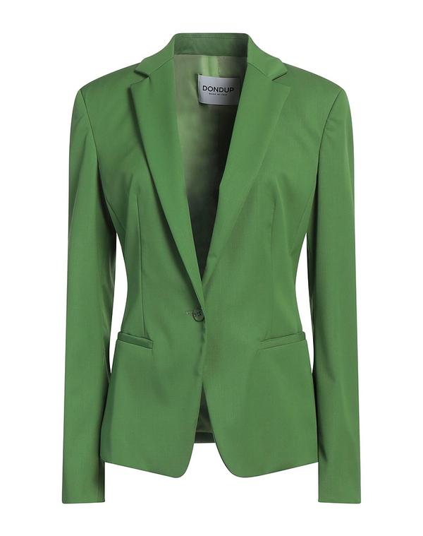 ドンダップ レディース アウター ジャケット・ブルゾン DONDUP テーラードジャケット Green グリーン