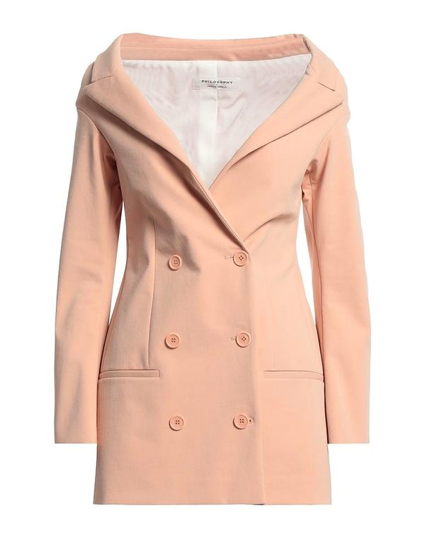 フィロソフィーデロレンゾセラフィーニ レディース アウター ジャケット・ブルゾン PHILOSOPHY di LORENZO SERAFINI テーラードジャケット Pale Pink ピンク