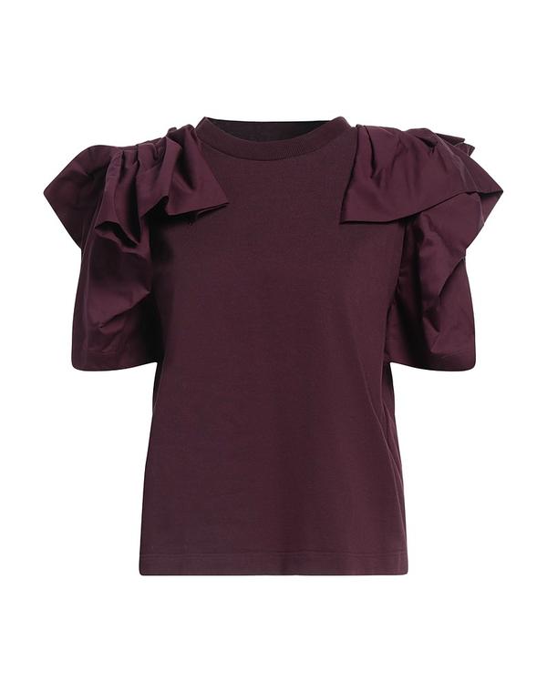 マックイーン レディース トップス Tシャツ MCQUEEN Ｔシャツ Plum プラム
