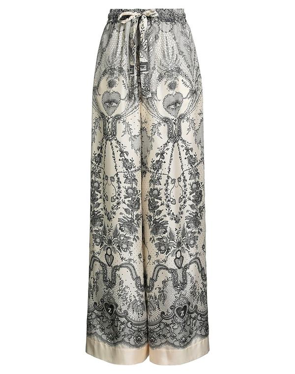 ジマーマン レディース ボトムス カジュアルパンツ ZIMMERMANN パンツ Ivory アイボリー