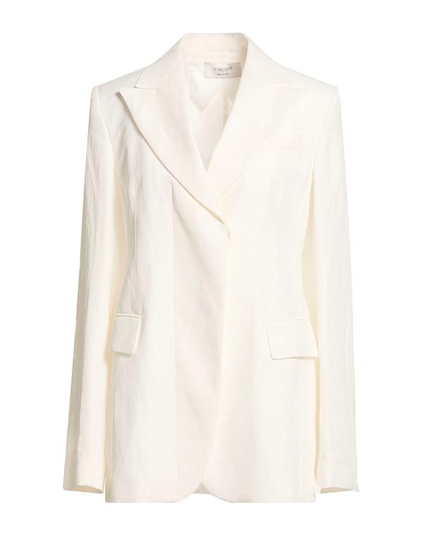 スポーツマックス レディース アウター ジャケット・ブルゾン SPORTMAX テーラードジャケット Ivory アイボリー
