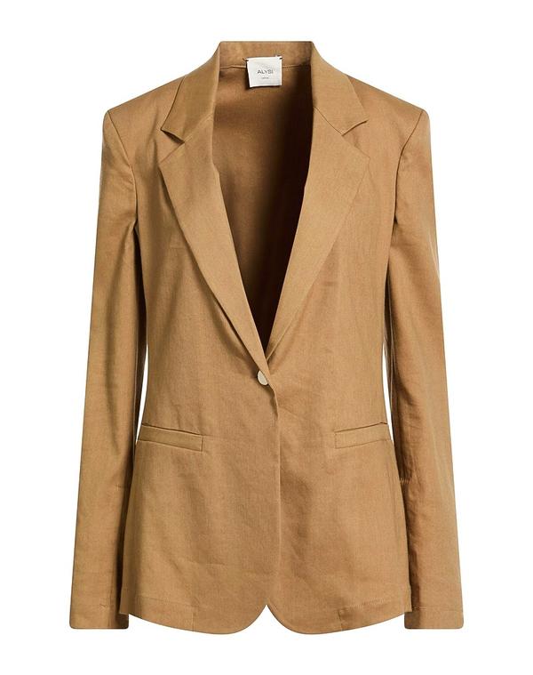 アリジ レディース アウター ジャケット・ブルゾン ALYSI テーラードジャケット Khaki カーキ