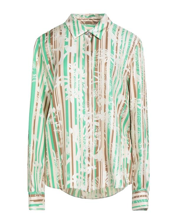 プラバルグラング レディース トップス シャツ PRABAL GURUNG シルクシャツ＆ブラウス Green グリーン