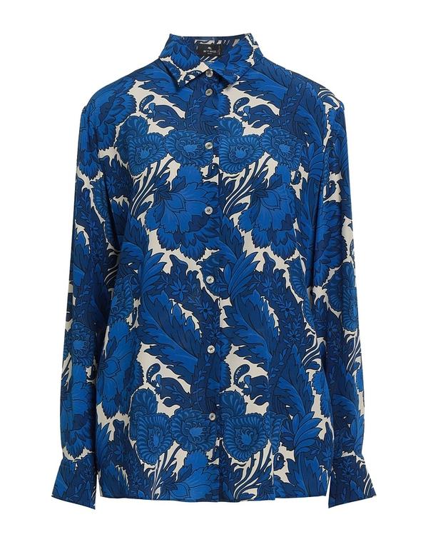 エトロ レディース トップス シャツ ETRO フローラル柄シャツ＆ブラウス Blue ブルー 106,040円