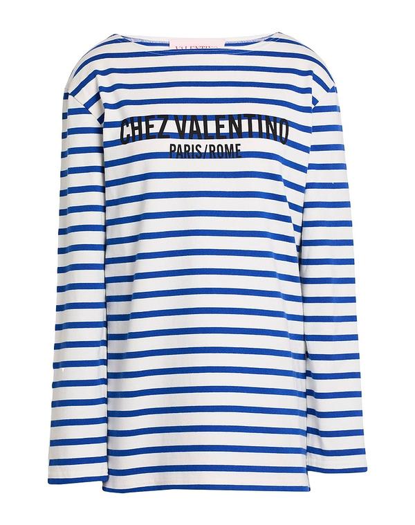 ヴァレンティノ レディース トップス Tシャツ VALENTINO GARAVANI Ｔシャツ Blue ブルー