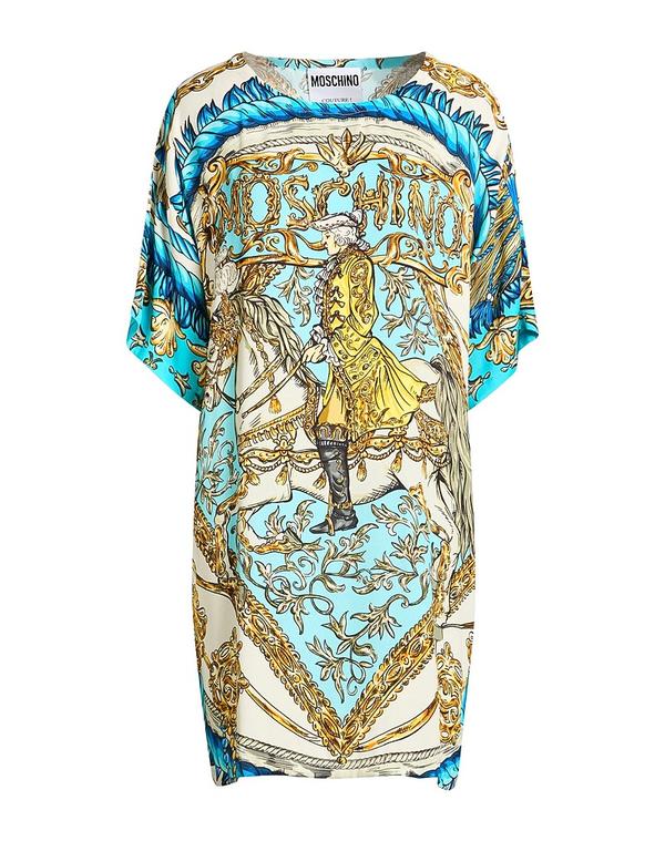 モスキーノ レディース トップス ワンピース MOSCHINO ミニワンピース・ドレス Sky Blue ブルー