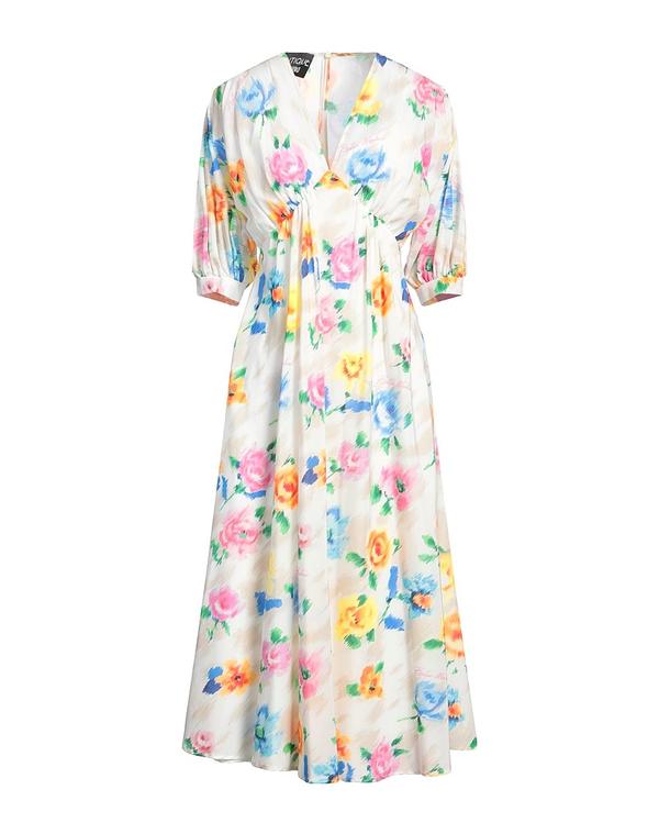 ブティックモスキーノ レディース トップス ワンピース BOUTIQUE MOSCHINO ひざ丈ワンピース White ホワイト