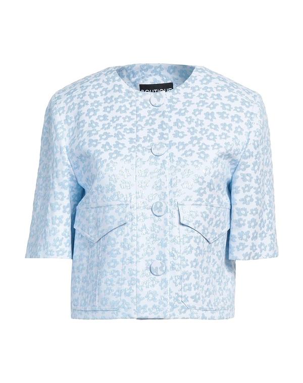 ブティックモスキーノ レディース アウター ジャケット・ブルゾン BOUTIQUE MOSCHINO ブルゾン Sky Blue ブルー