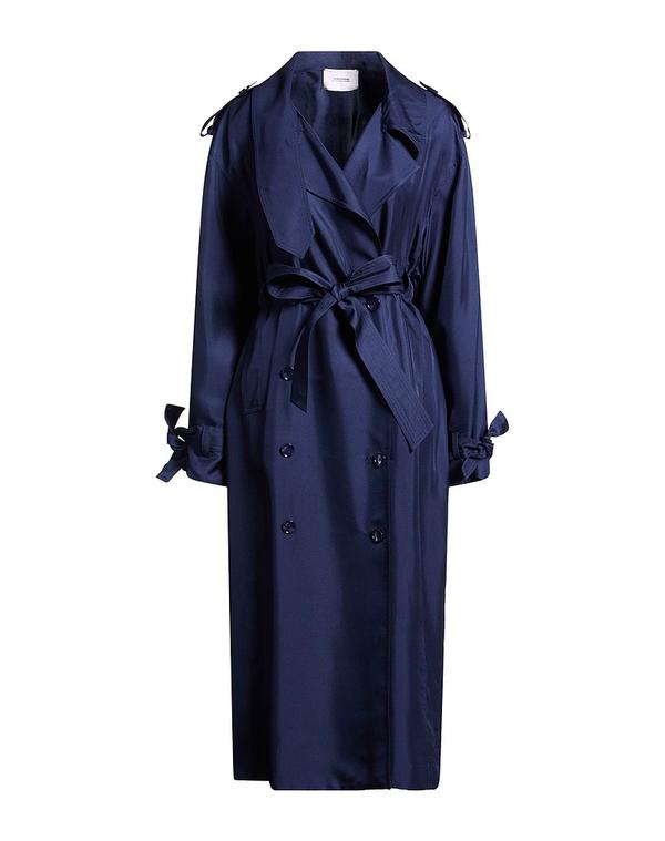 ドロシー シューマッハ レディース アウター コート DOROTHEE SCHUMACHER トレンチコート Navy ネイビー