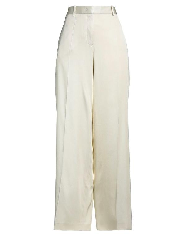 ジル・サンダー レディース ボトムス カジュアルパンツ JIL SANDER ワイドパンツ Ivory アイボリー