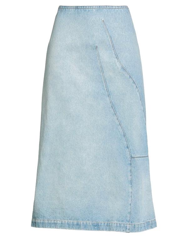 ドリス・ヴァン・ノッテン レディース ボトムスカート DRIES VANOTEN デニムスカート Blue ブルー