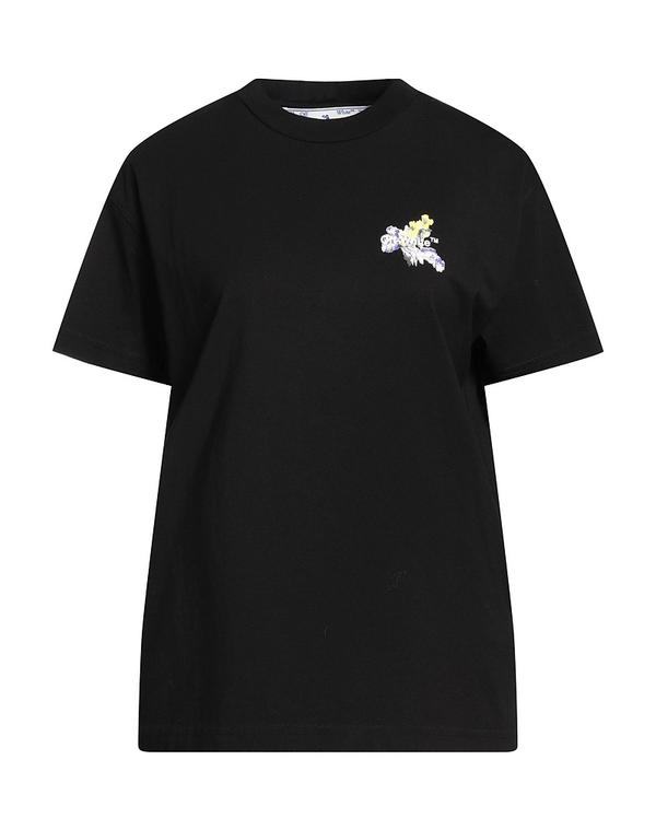 オフ-ホワイト レディース トップス Tシャツ OFF-WHITE Ｔシャツ Black ブラック