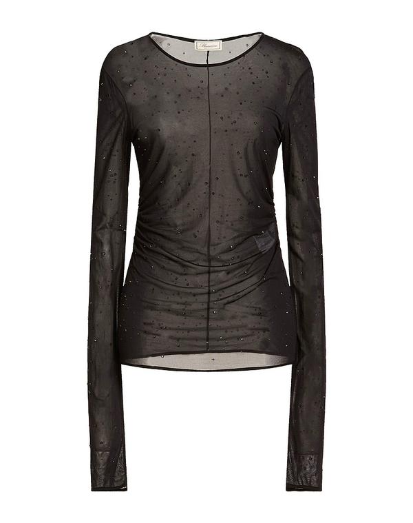 ブルマリン レディース トップス シャツ BLUMARINE トップス Black ブラック