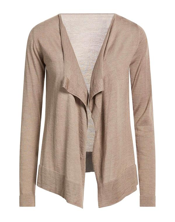ロベルトコリーナ レディース アウター カーディガン ROBERTO COLLINA カーディガン Light Brown ブラウン