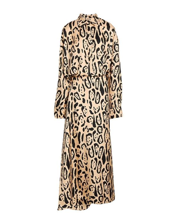 スポーツマックス レディース トップス ワンピース SPORTMAX ロングワンピース・ドレス Sand サンド