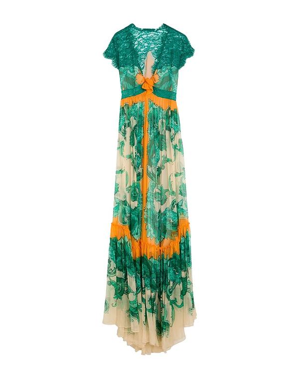 エトロ レディース トップス ワンピース ETRO パーティドレス Green グリーン