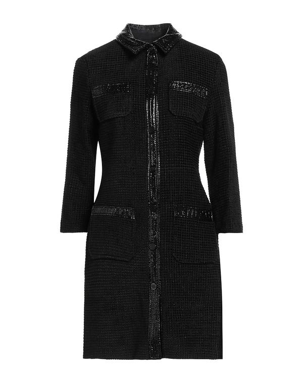 マージュ レディース トップス ワンピース MAJE ミニワンピース・ドレス Black ブラック