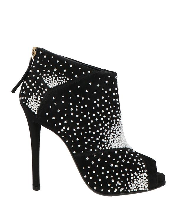 ロジェ・ヴィヴィエ レディース シューズ ブーツ・レインブーツ ROGER VIVIER ショートブーツ Black ブラック
