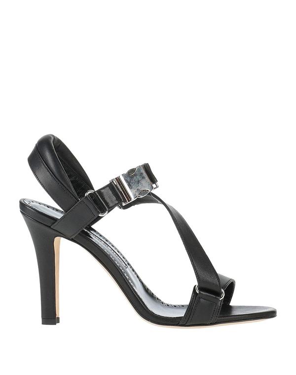 マノロ ブラニク レディース シューズ サンダル MANOLO BLAHNIK サンダル Black ブラック 96,140円