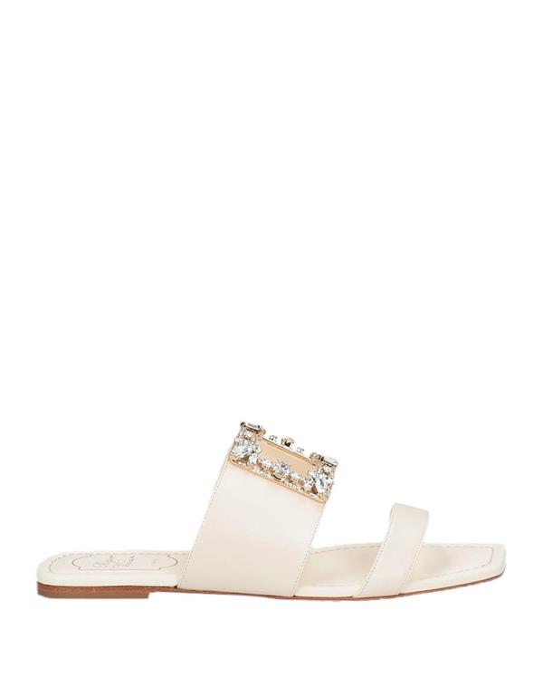 ロジェ・ヴィヴィエ レディース シューズ サンダル ROGER VIVIER サンダル Off White オフホワイト