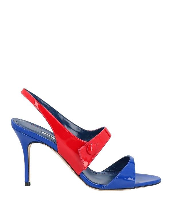マノロ ブラニク レディース シューズ サンダル MANOLO BLAHNIK サンダル Blue ブルー