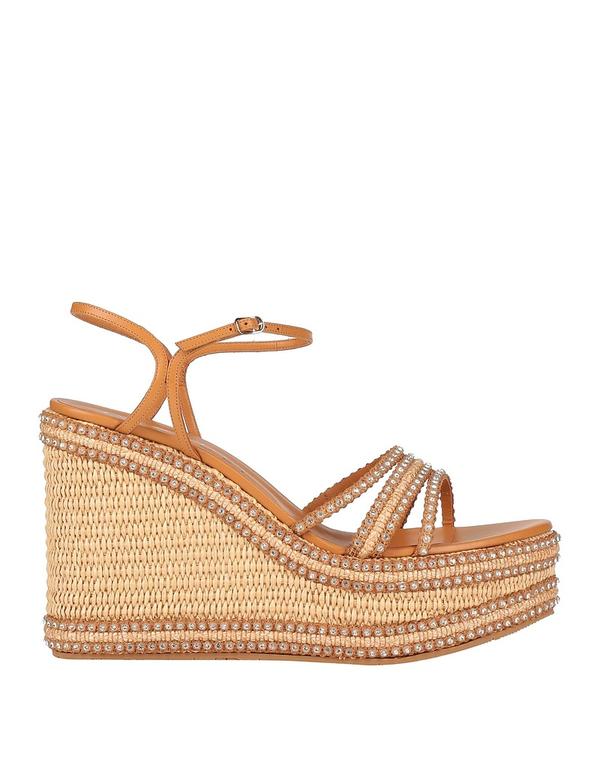カサディ レディース シューズ サンダル CASADEI サンダル Tan タン｜ReVida 店