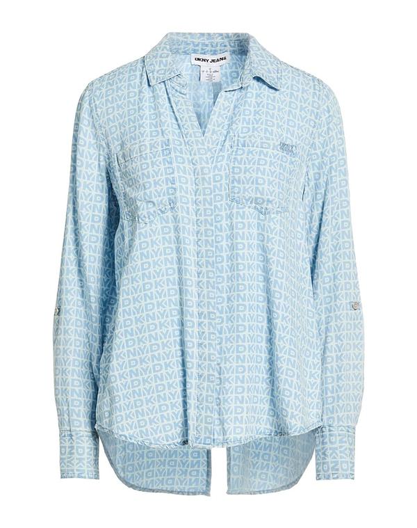 ダナ キャラン ニューヨーク レディース トップス デニムシャツ DKNY デニムシャツ Blue ブルー