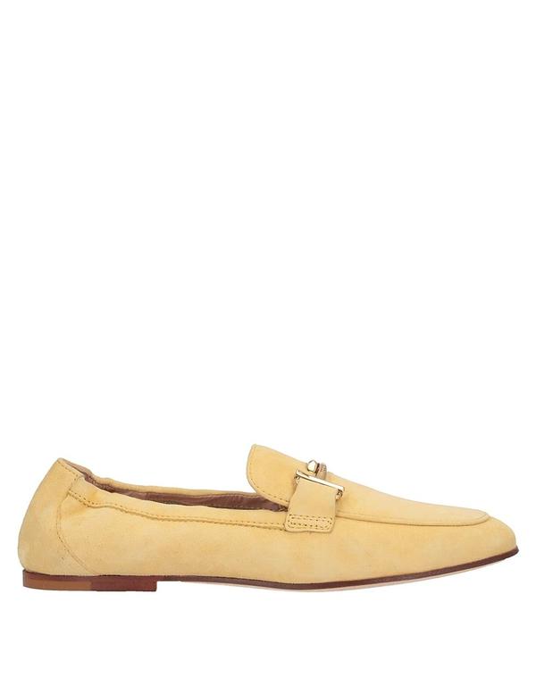トッズ レディース シューズ スリッポン・ローファー TOD'S モカシン Yellow イエロー
