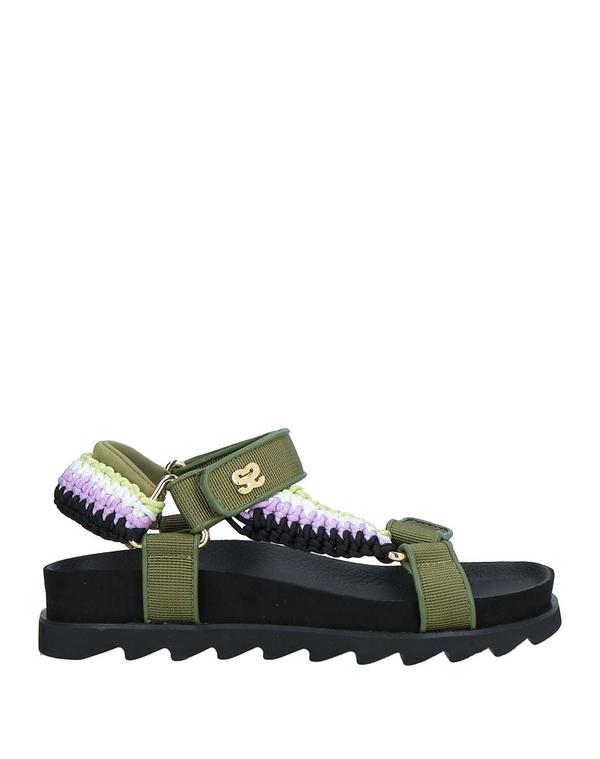 サンドロ レディース シューズ サンダル SANDRO サンダル Military Green グリーン