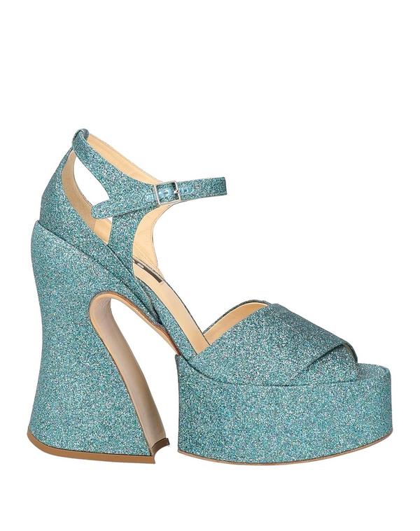 ロシャス レディース シューズ サンダル ROCHAS サンダル Turquoise Blue ブルー