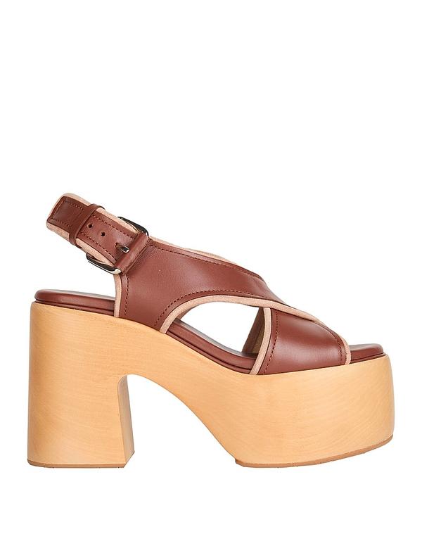 カサディ レディース シューズ サンダル CASADEI サンダル Chocolate Brown ブラウン 52,080円