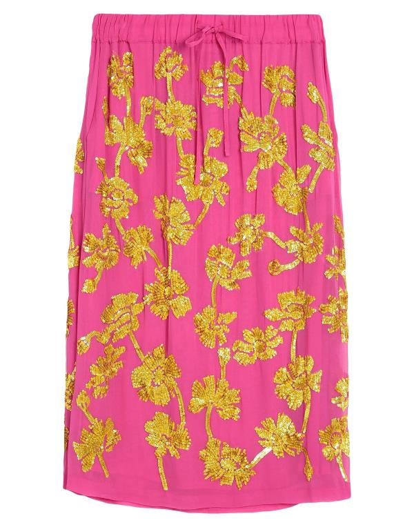 ジャクエムス レディース スカート ボトムス Midi skirts Fuchsia