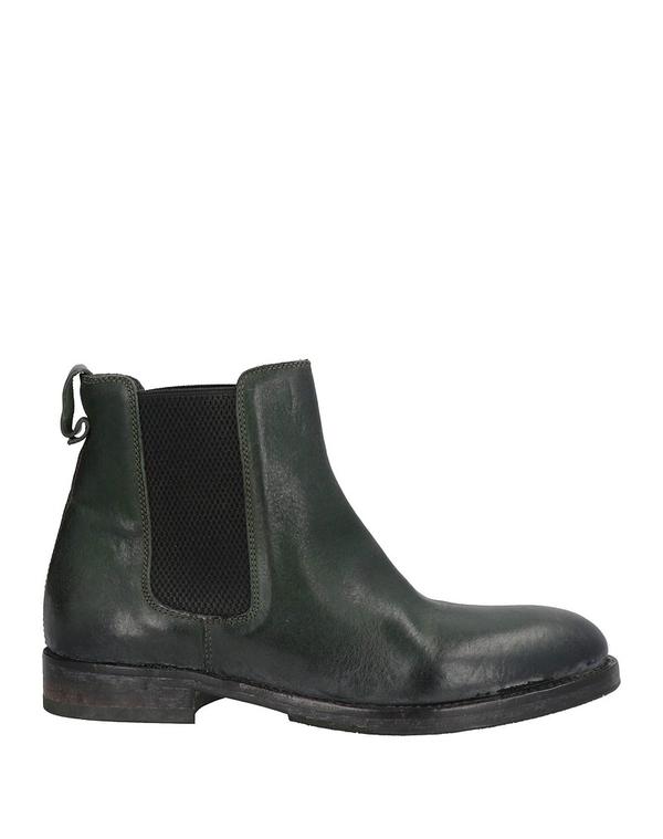 モマ レディース シューズ ブーツ・レインブーツ MOMA ショートブーツ Dark Green グリーン