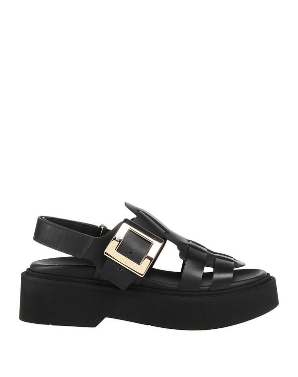 ロジェ・ヴィヴィエ レディース シューズ サンダル ROGER VIVIER サンダル Black ブラック