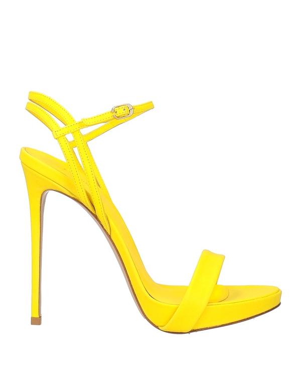 レ シーラ レディース シューズ サンダル LE SILLA サンダル Yellow イエロー