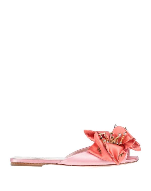 ロジェ・ヴィヴィエ レディース シューズ サンダル ROGER VIVIER サンダル Salmon Pink ピンク