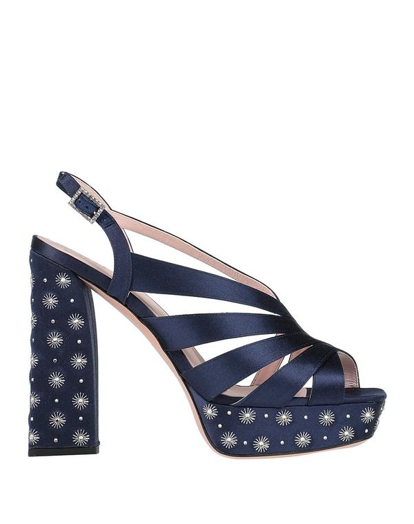 ロジェ・ヴィヴィエ レディース シューズ サンダル ROGER VIVIER サンダル Midnight Blue ブルー 106,590円